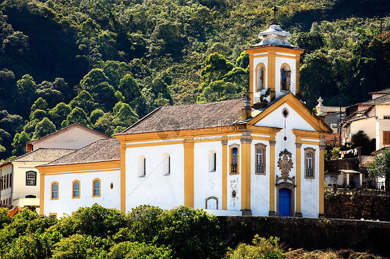 巴西普雷托教堂宗教目的地地标大教堂建筑学教会世界遗产地方旅行图片