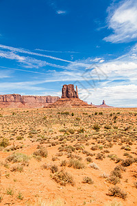 古迹谷公园橙子纪念碑岩石沙漠蓝色国家峡谷天空地平线图片