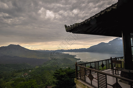 印度尼西亚巴厘岛地貌景观巴图尔火山图片