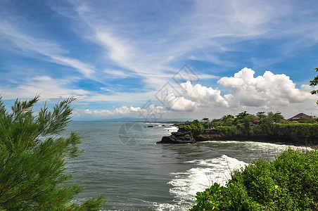 印度尼西亚巴厘岛热带免版税风景悬崖库存股票旅游假期游客情调图片