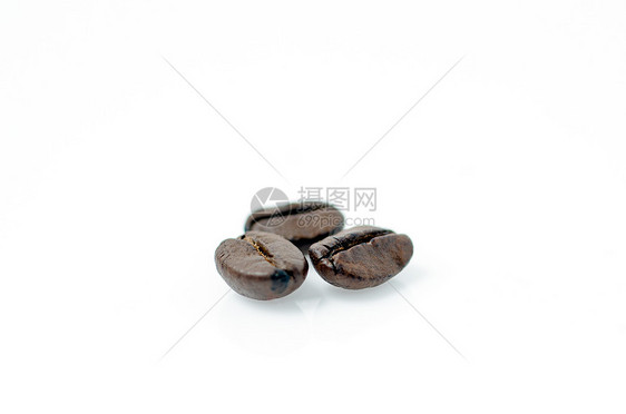 咖啡豆三物棕色影棚食物图片