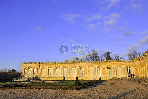 凡尔赛 大三合会历史性花园旅行艺术纪念碑历史建筑学大理石旅游游客图片