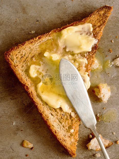 烤面包淀粉面包褐色早餐糖类化合物碳水食物黄油图片