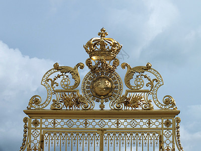 位于凡尔赛宫入口处的皇家大门图片