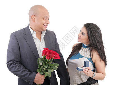 男性向女性求婚图片
