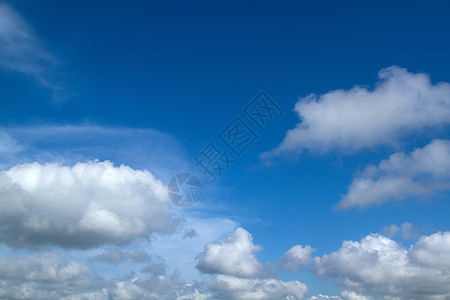 蓝天空背景白色天气团体天堂气候天空蓝色气象图片