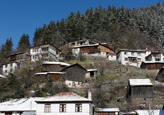 保加利亚镇的房屋图片