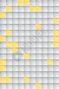 平方图案艺术灰色风格商业建造正方形网格坡度技术黄色图片
