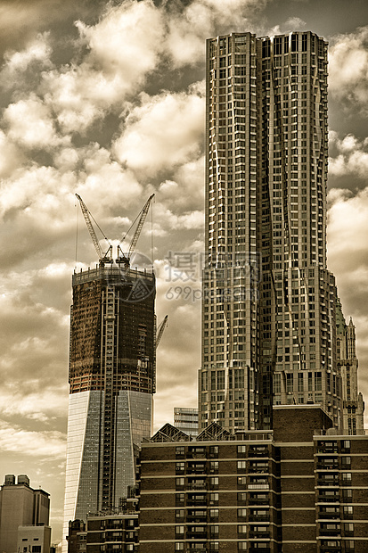 曼哈顿比克曼塔地方建筑天空摄影外观视图旅游摩天大楼市中心目的地图片