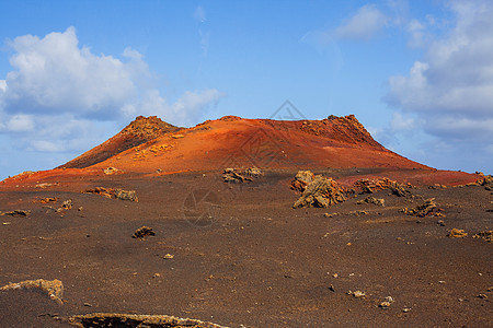 Timanfaya山脉火灾旅行太阳戏剧性保护沙漠公园海滩海岸场地石头图片