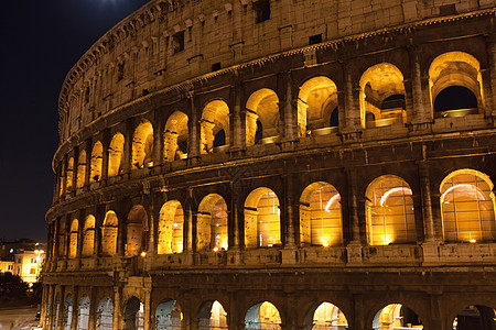 罗马的巨集柱子斗兽场蓝色文化建筑石头角斗士旅行纪念碑论坛图片