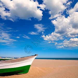巴伦西亚马尔瓦罗萨帕塔科纳海滩海洋旅行晴天天空天堂蓝色波浪阳光海景假期图片