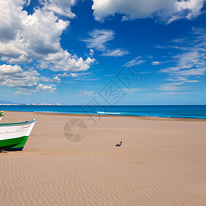 巴伦西亚马尔瓦罗萨帕塔科纳海滩海岸线季节支撑海滩波浪蓝色海洋海景阳光天空图片
