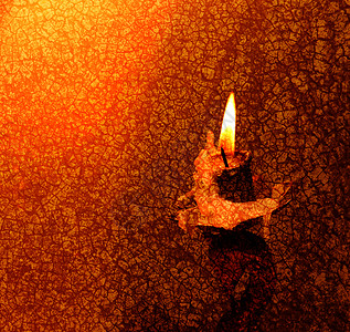 蜡烛橙子点燃燃烧照明记忆亮度宗教耀斑横幅活力图片