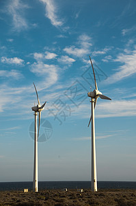 发电发电机风力涡轮技术活力日落全球电风电源工业天空环境风车图片