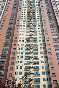 上海的住宅楼摩天大楼城市场景建筑城市生活房子住宅区景观图片