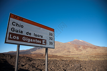 迭代 特内里夫景观风景旅游火山岩火山山峰公园游客招牌目的地图片