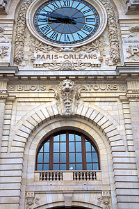 车站时钟巴黎奥林斯站时钟背景