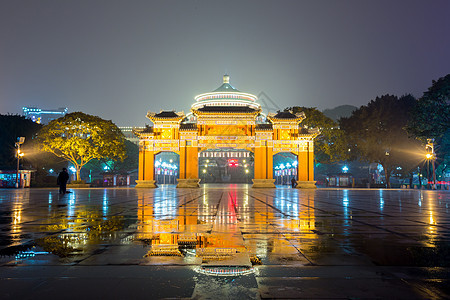 重庆万人大会堂建筑学大厅城市建筑纪念碑红色文化古董艺术图片