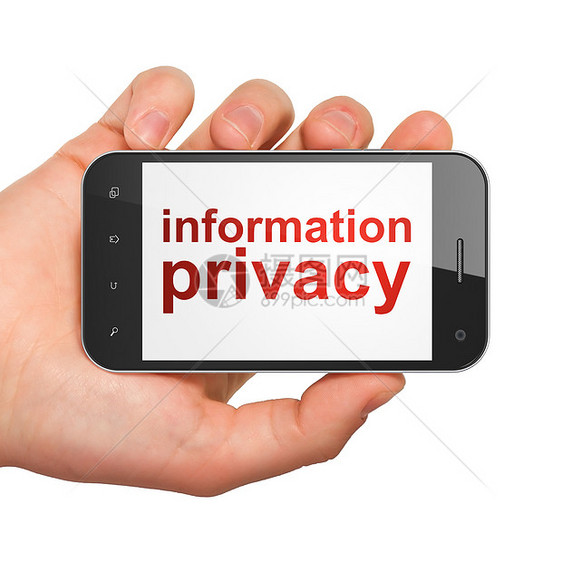 安全概念 智能电话信息隐私问题图片