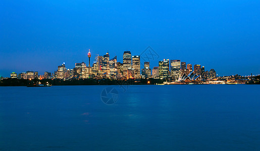 西悉尼天际港口歌剧风景全景地标景观摩天大楼横幅城市图片