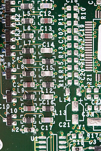 电子电路板母板半导体工程硬件卡片宏观电脑互联网芯片技术图片