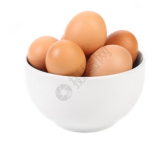 有棕蛋的碗斑点营养家禽母鸡烹饪生长奶制品食品团体蛋白图片