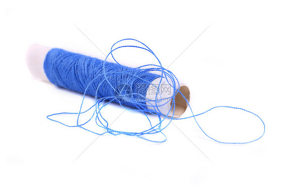 蓝缝线紫色纤维别针金属白色针织艺术剪刀蓝色裙子图片