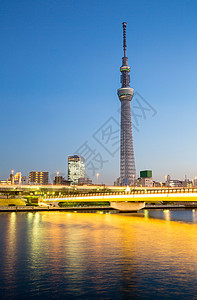 东京天树商业天空建筑学晴空塔城市景观墨田建筑物甲板图片