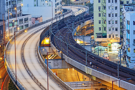 交通高速公路晚上 香港经济汽车建筑市中心天空金融旅游交通建筑学中心图片