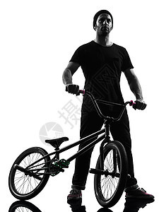 人图形环形光影杂技自行车小轮车成年人白色男人运动男性阴影极限图片