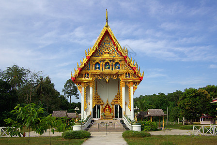 泰国克拉比城市佛教徒宗教土地地标装饰寺庙地区雕刻图片