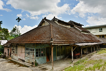 旧废房木头牧场废墟住宅农场家园土地屋顶建筑衰变图片