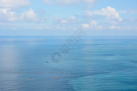 美丽的海景风景漂移白色场景蓝色天堂海岸海洋流动海浪图片