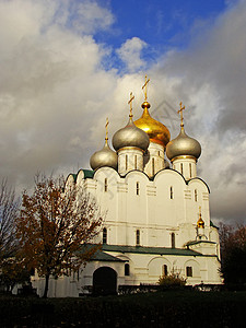 莫斯科诺奥德耶维奇修道院斯摩伦斯克圣母大教堂观光风景教会少女大教堂女士纪念碑回廊地标宗教图片