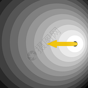 箭头概念商业阴影指针外表领导黄色进步插图预言互联网图片