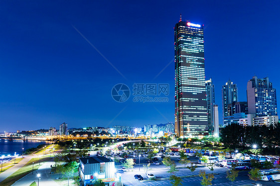首城首尔市市中心建筑天空天际日落住宅城市建筑学场景大厅图片