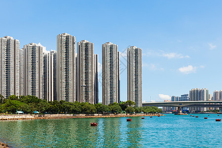 香港住宅区香港特区景观晴天建筑学都市海景城市渡船风景车厢住宅图片