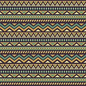 B 族裔背景装饰品编织织物文化条纹装饰小地毯纺织品绿色蓝色图片