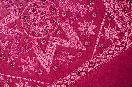 红印印第安人挂毯编织古董织物画幅手工业水平小地毯桌布纺织品红色图片
