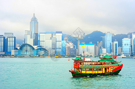 香港的海景图片