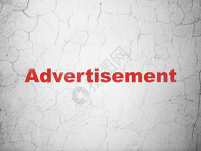 广告概念 在墙壁背景上刊登广告产品销售品牌宣传膏药战略风化古董网络图片