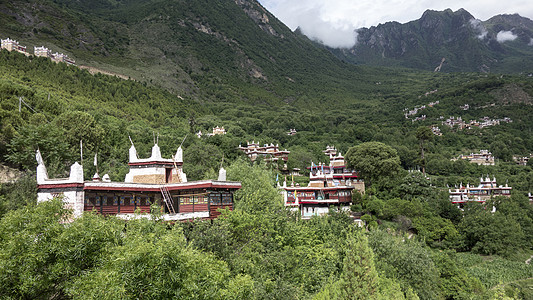 Jiaju 藏族村高清图片