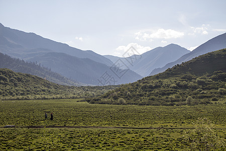 中国四川的美丽地貌旅行旅游假期反射蓝色天空叶子风景生态天堂图片