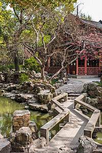 上海中国诸川花园文化地标目的地地方花园外观旅行建筑学图片