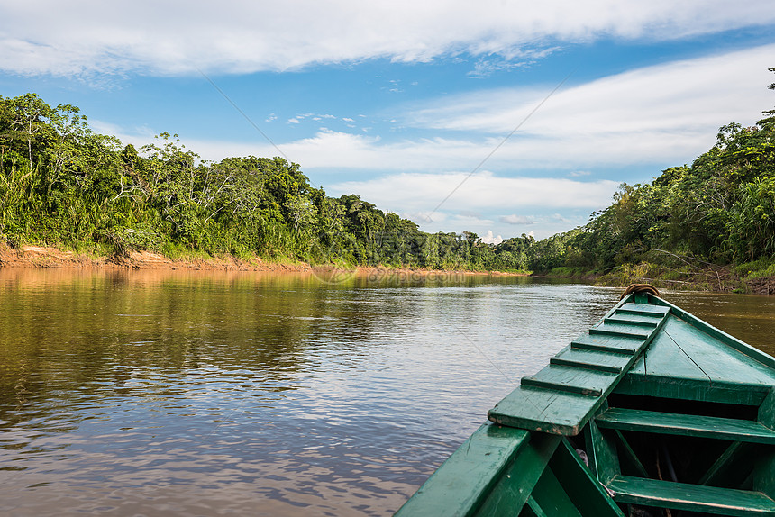 在马德雷德迪奥斯的亚马逊雨林地标植被旅行地方森林丛林船位目的地风景自然公园图片