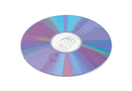 CD 或 DVD软盘绘画档案夹子记录蓝光音乐电脑数据视频图片