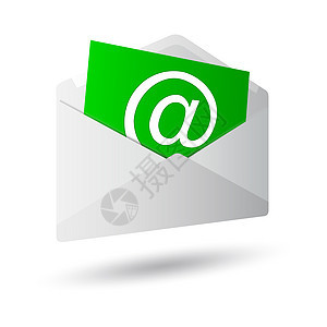 图标转换狗 3d玻璃网络邮件绿色海浪邮局插图灰色圆形剪贴图片