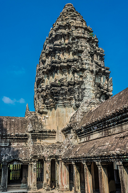 angkor wat 坎波迪亚语Name寺庙建筑学宗教旅行高棉语佛教徒废墟地方考古目的地图片