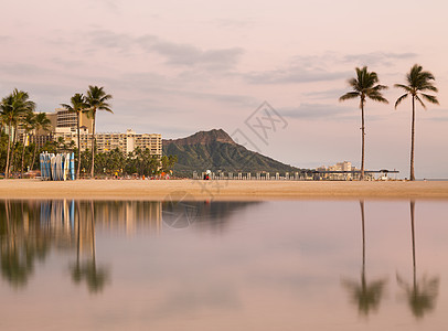 夏威夷全景建筑物热带旅行海岸线公园建筑火山天堂景观海洋图片